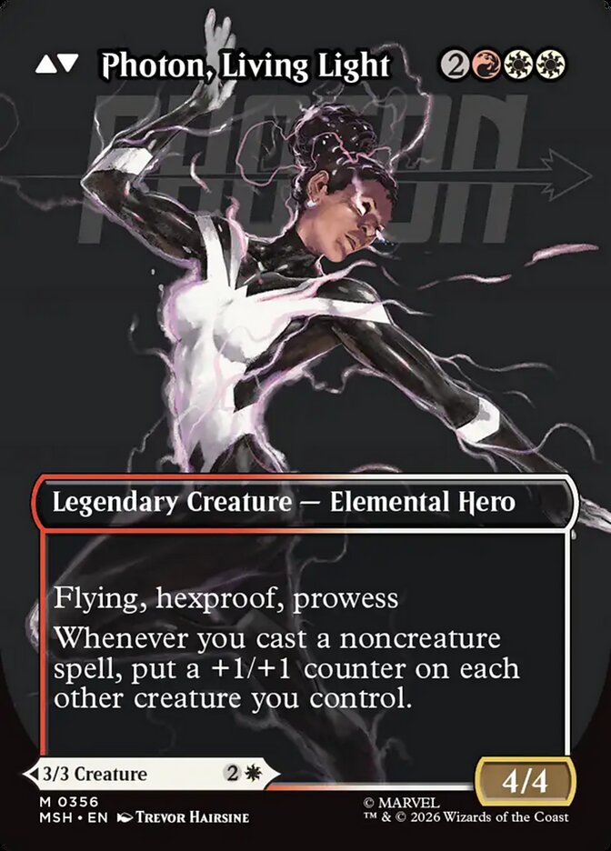 Monica Rambeau // Photon, Living Light (356) - Marvel Super Heroes (MSH)