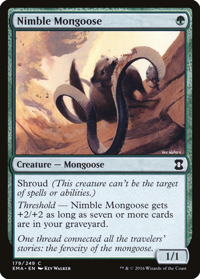 Nimble Mongoose (179) - Eternal Masters (EMA)