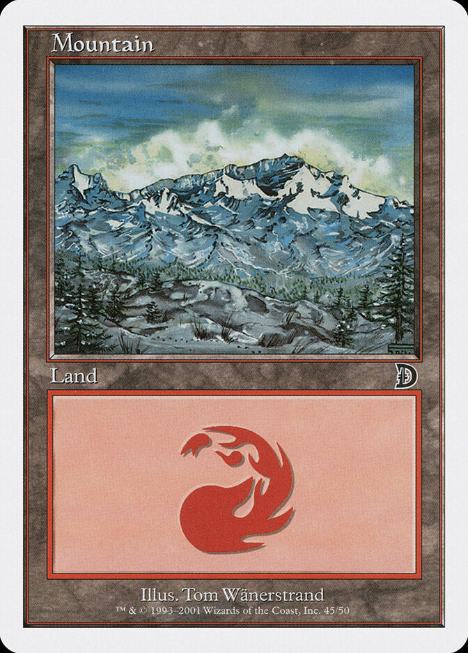 Mountain (45) - Deckmasters (DKM)