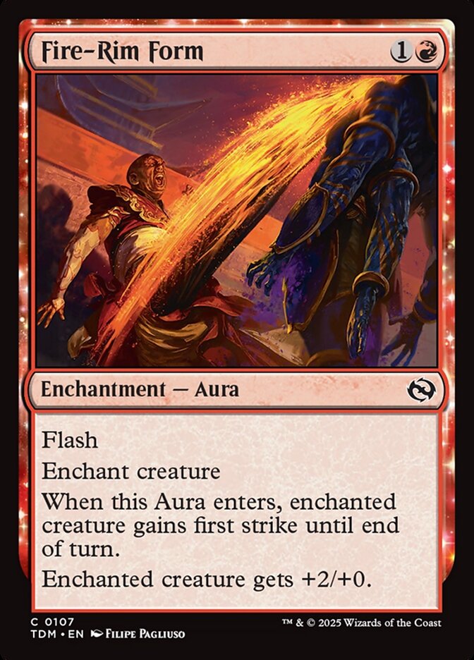 Fire-Rim Form (107) - Tarkir: Dragonstorm (TDM)