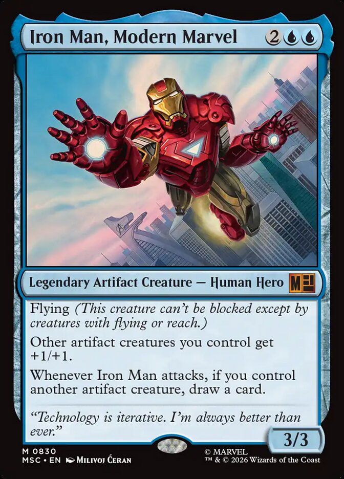 Iron Man, Modern Marvel (830) - Marvel Super Heroes Commander (MSC)