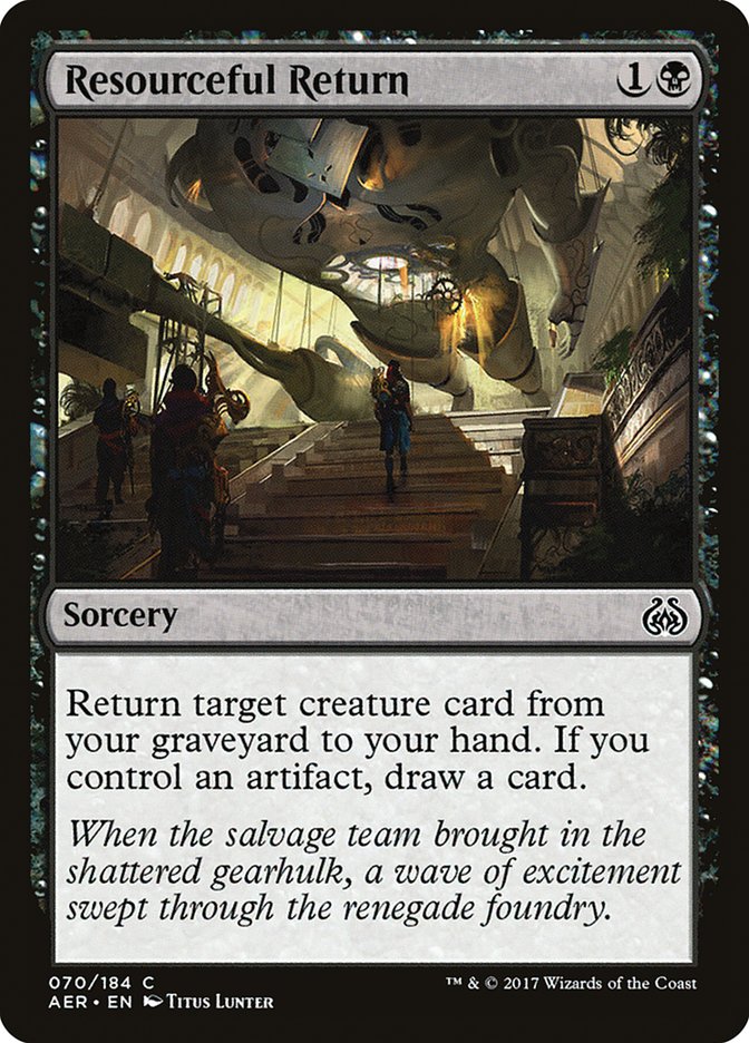 Resourceful Return (70) - Aether Revolt (AER)