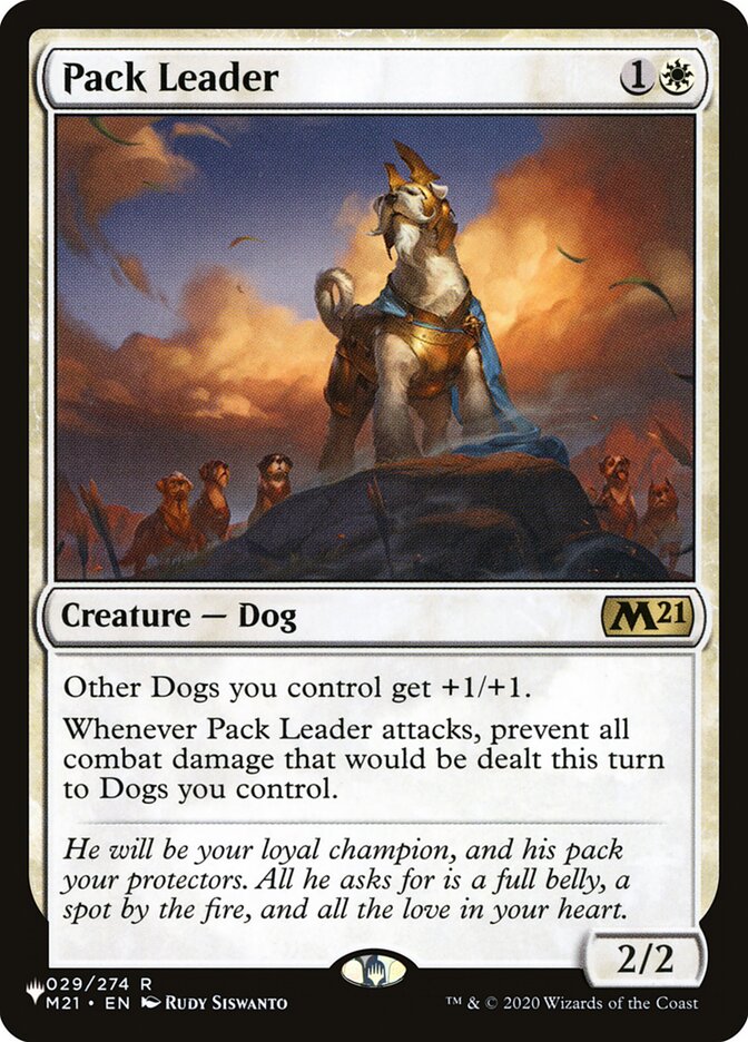 Pack Leader (M21-29) - The List (PLST)