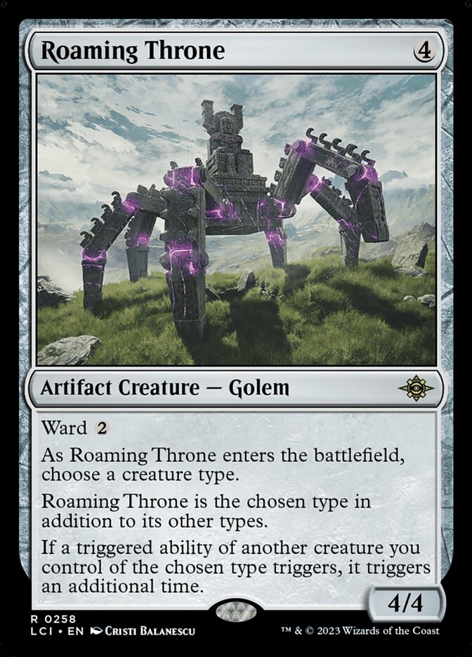 Roaming Throne (258) - The Lost Caverns of Ixalan (LCI)