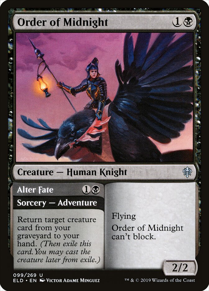 Order of Midnight // Alter Fate (99) - Throne of Eldraine (ELD)