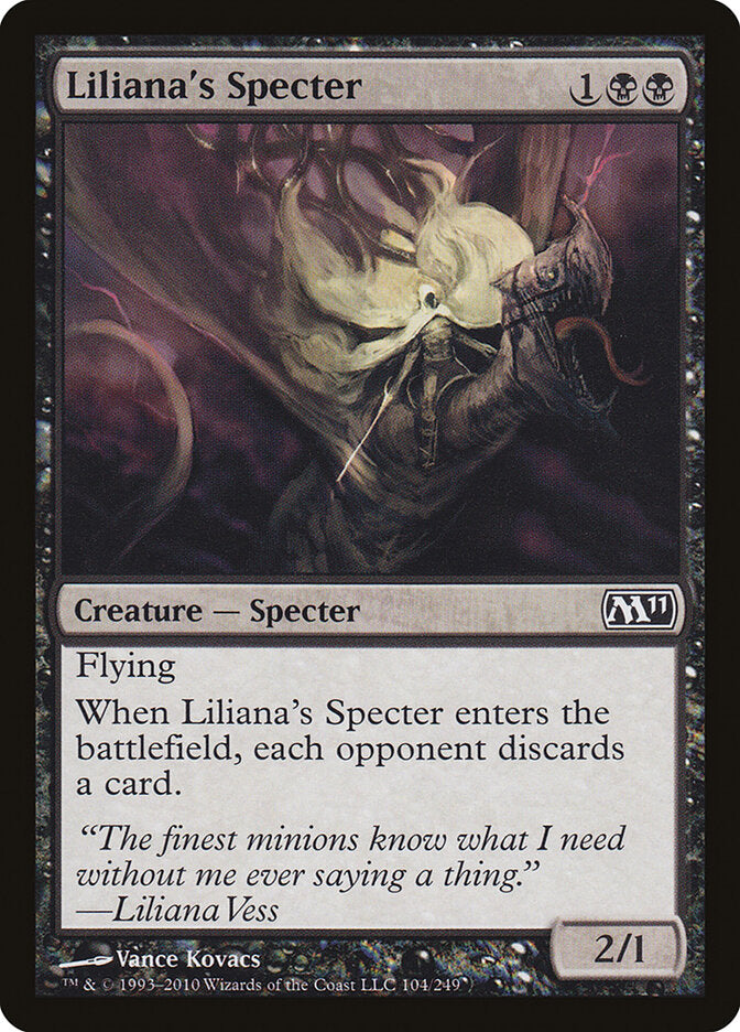 Liliana's Specter (104) - Magic 2011 (M11)