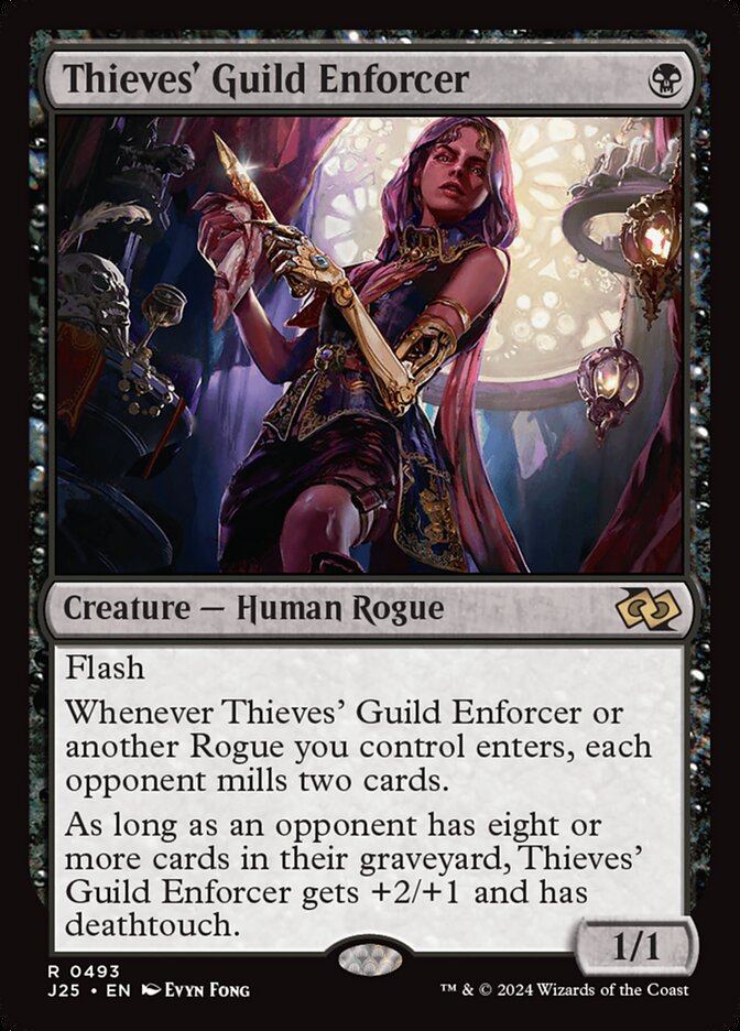 Thieves' Guild Enforcer (493) - Foundations Jumpstart (J25)