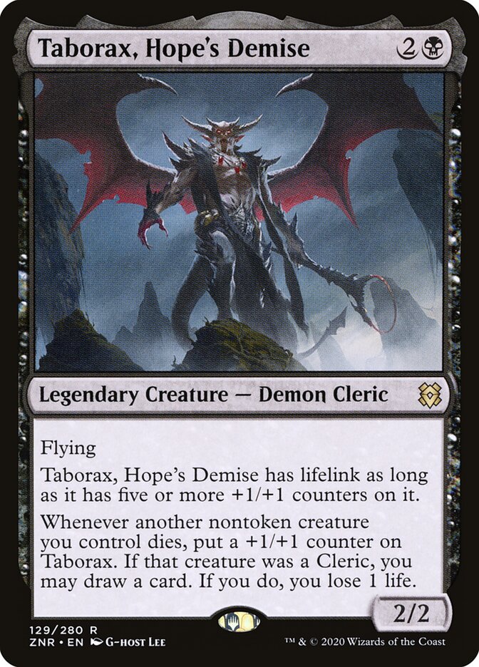 Taborax, Hope's Demise (129) - Zendikar Rising (ZNR)