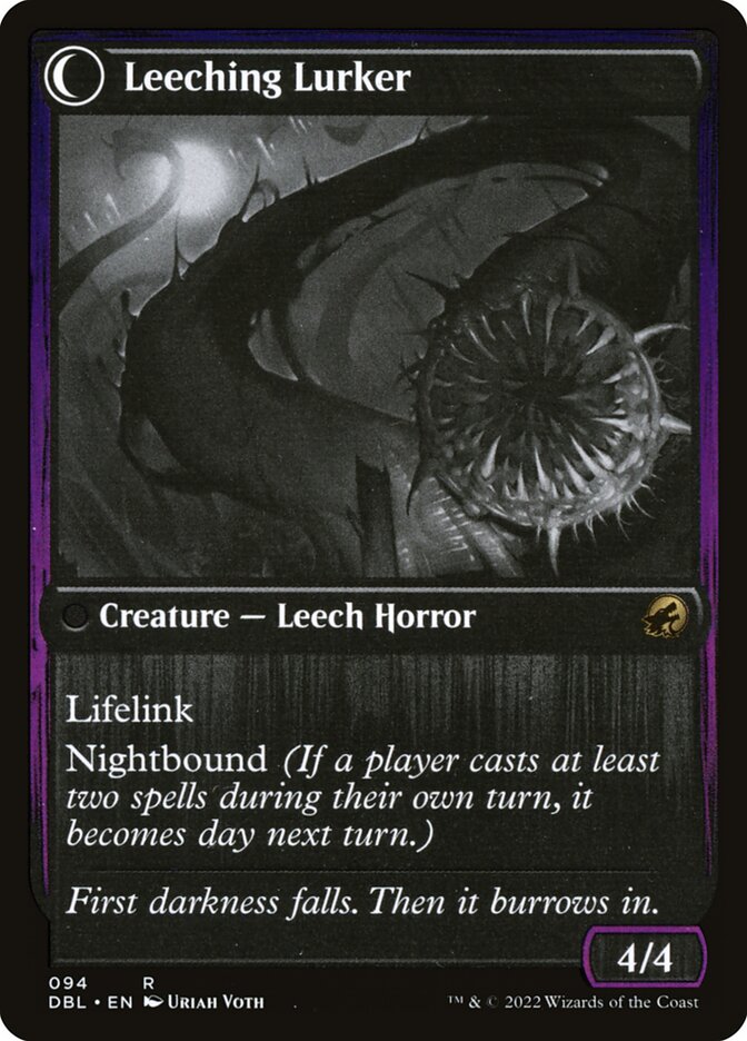 Curse of Leeches // Leeching Lurker (94) - Innistrad: Double Feature (DBL)