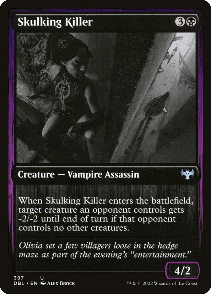 Skulking Killer - Innistrad: Double Feature (DBL)