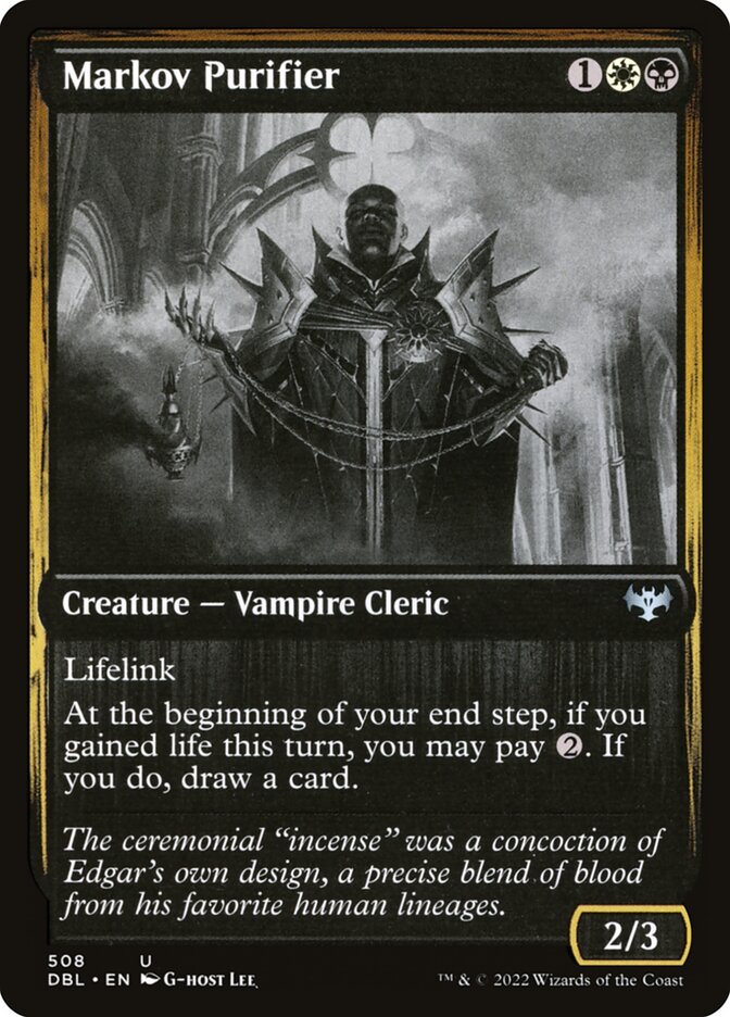 Markov Purifier - Innistrad: Double Feature (DBL)