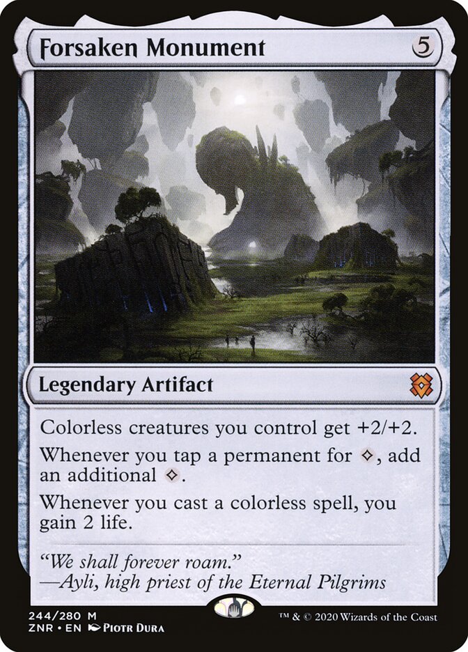 Forsaken Monument (244) - Zendikar Rising (ZNR)