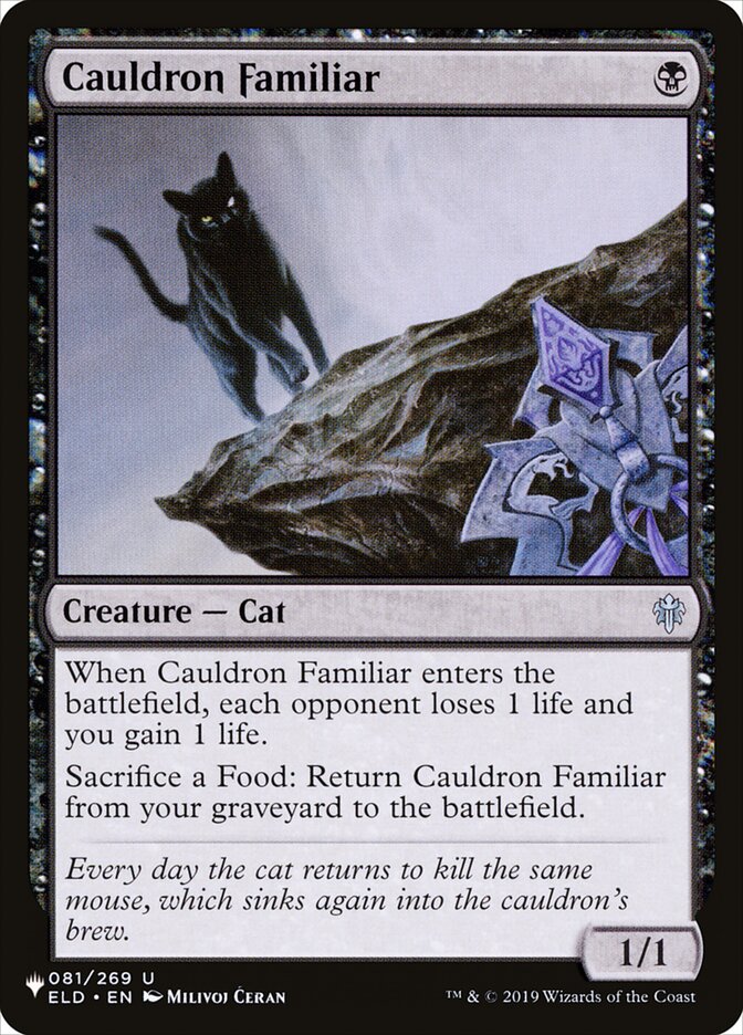 Cauldron Familiar (ELD-81) - The List (PLST)