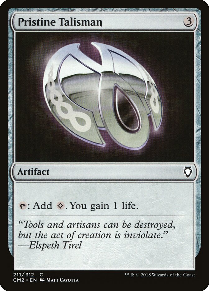 Pristine Talisman (211) - Commander Anthology Volume II (CM2)