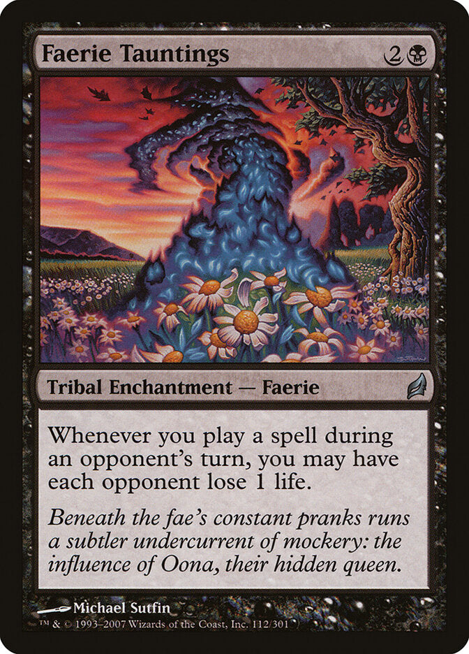 Faerie Tauntings (112) - Lorwyn (LRW)