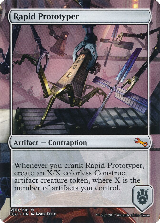 Rapid Prototyper (200) - Unstable (UST)