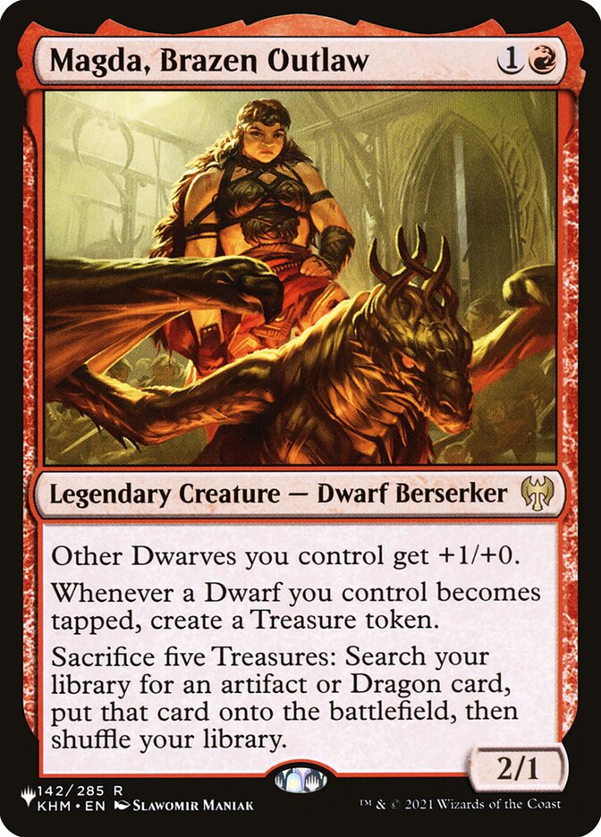 Magda, Brazen Outlaw (KHM-142) - The List (PLST)