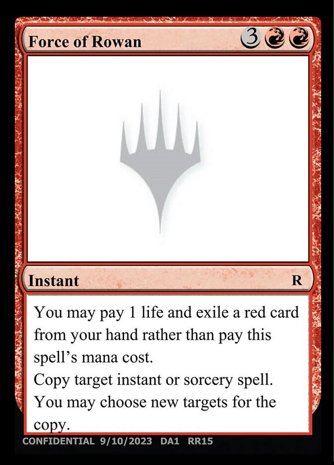 Force of Rowan (RR15) - Unknown Event (UNK)