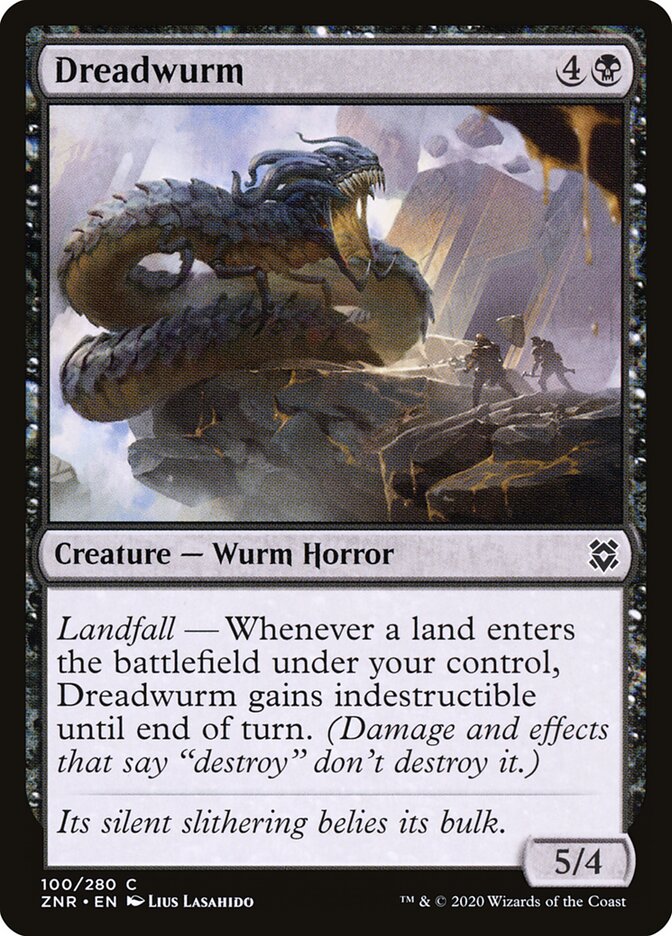 Dreadwurm (100) - Zendikar Rising (ZNR)