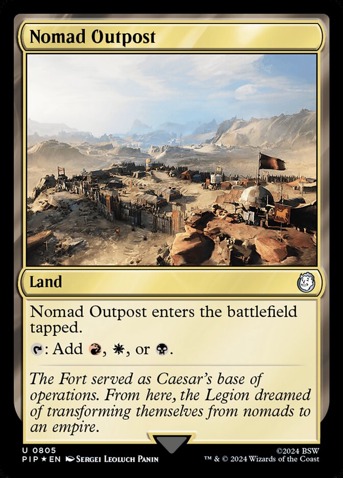 Nomad Outpost (805) - Fallout (PIP)