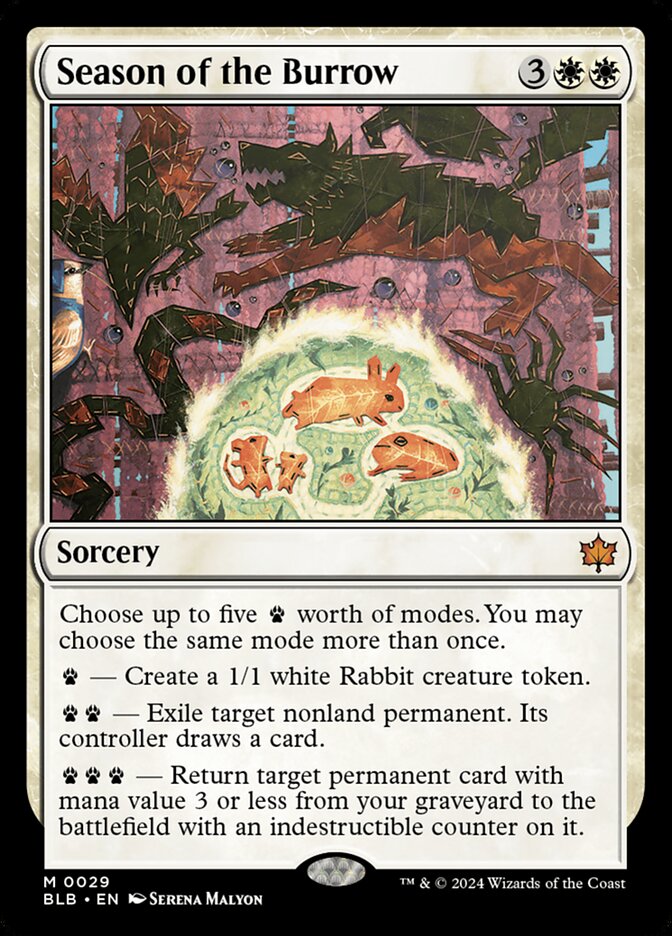 Season of the Burrow (29) - Bloomburrow (BLB)