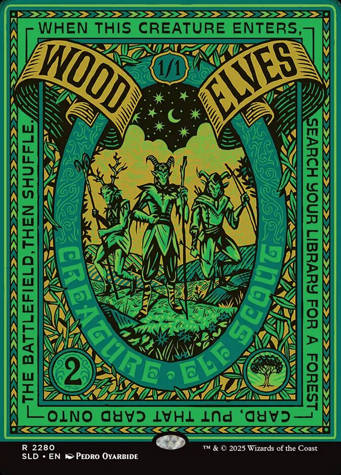 Wood Elves (2280) - Secret Lair Drop (SLD)