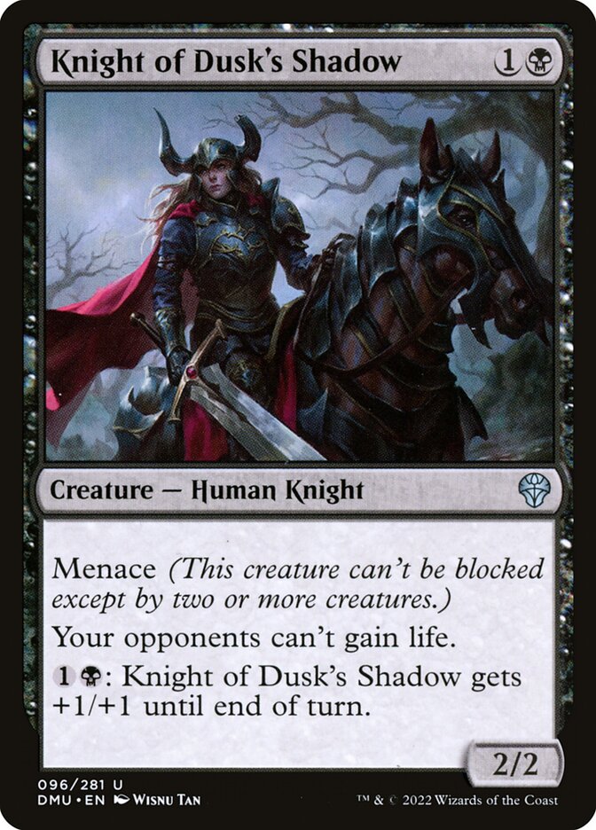 Knight of Dusk's Shadow (96) - Dominaria United (DMU)