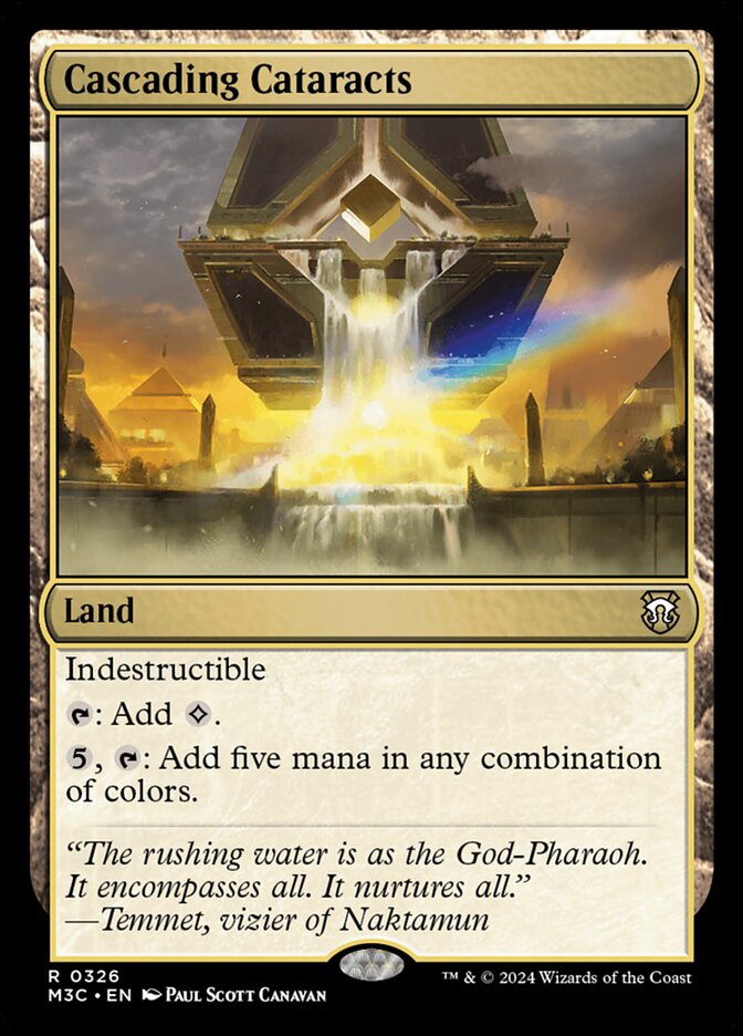 Cascading Cataracts (326) - Modern Horizons 3 Commander (M3C)