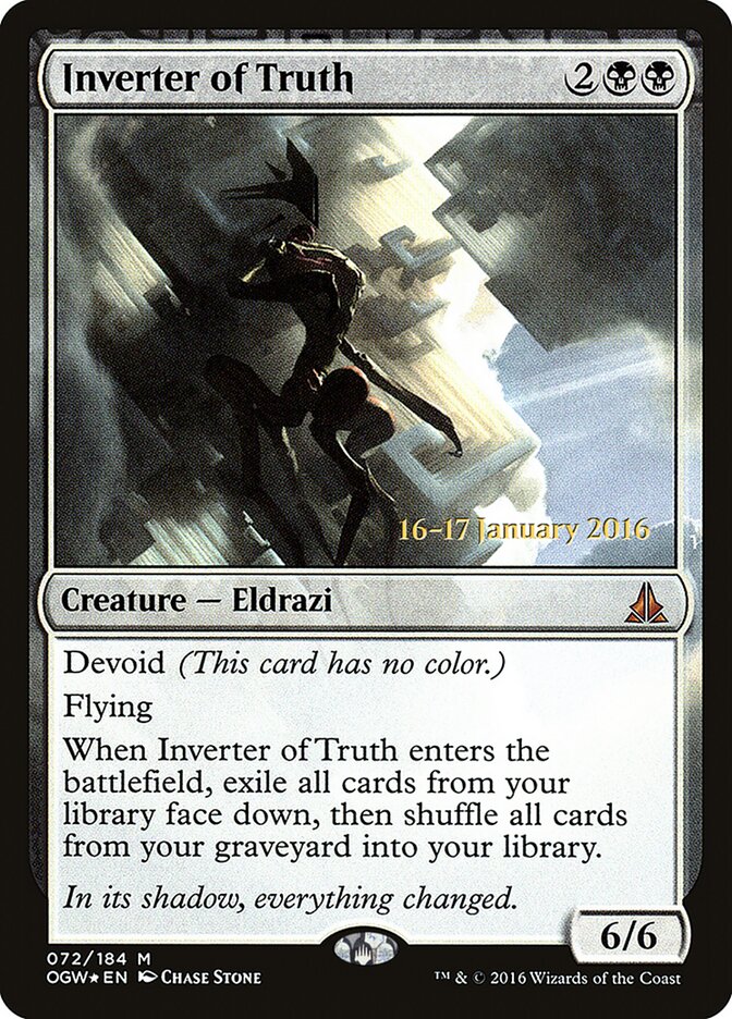 Inverter of Truth (72s) - Oath of the Gatewatch Promos (POGW)