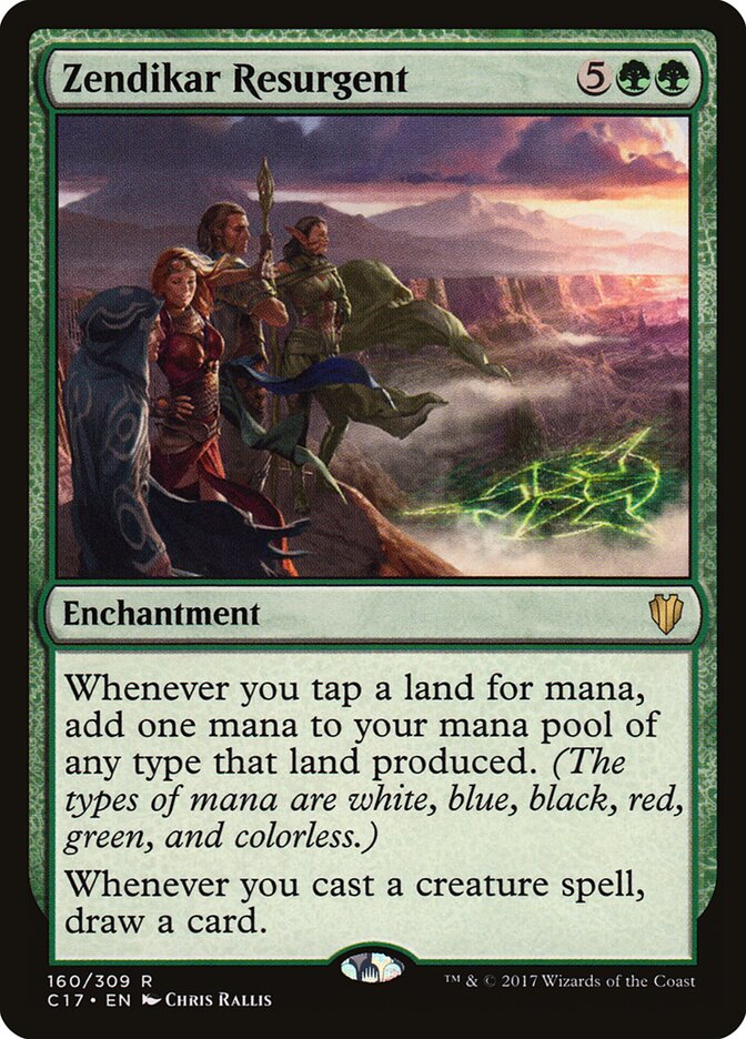 Zendikar Resurgent (160) - Commander 2017 (C17)