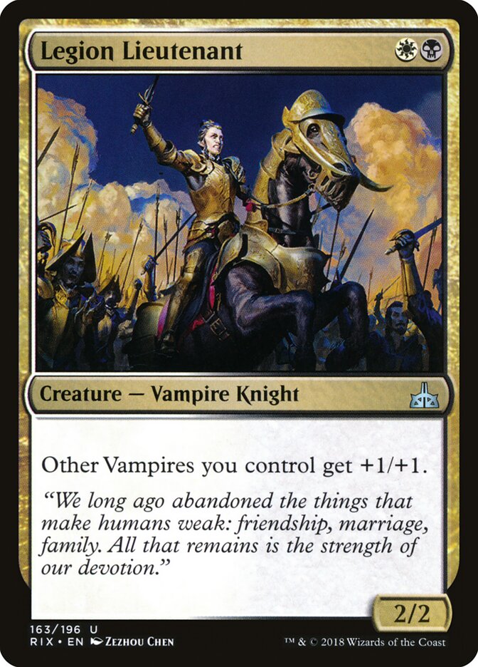 Legion Lieutenant (163) - Rivals of Ixalan (RIX)