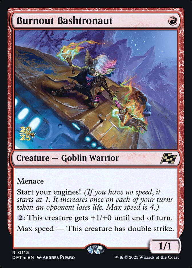 Burnout Bashtronaut (115s) - Aetherdrift Promos (PDFT)