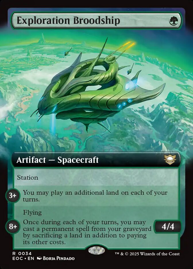 Exploration Broodship (34) - Edge of Eternities Commander (EOC)