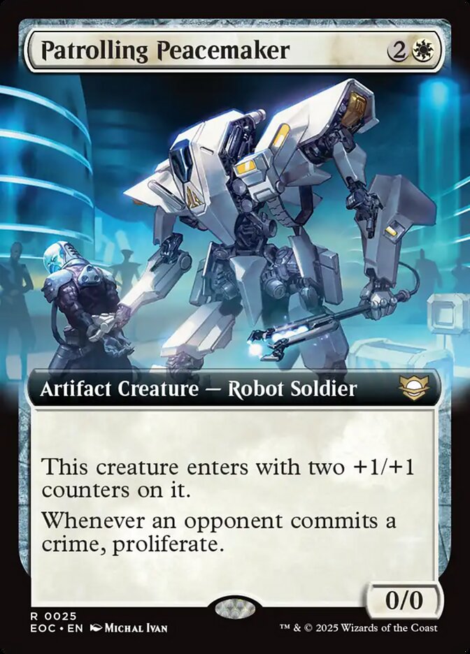 Patrolling Peacemaker (25) - Edge of Eternities Commander (EOC)