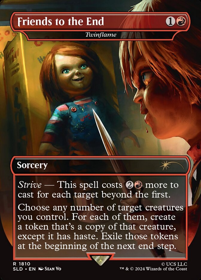 Friends to the End - Twinflame (1810) - Secret Lair Drop (SLD)