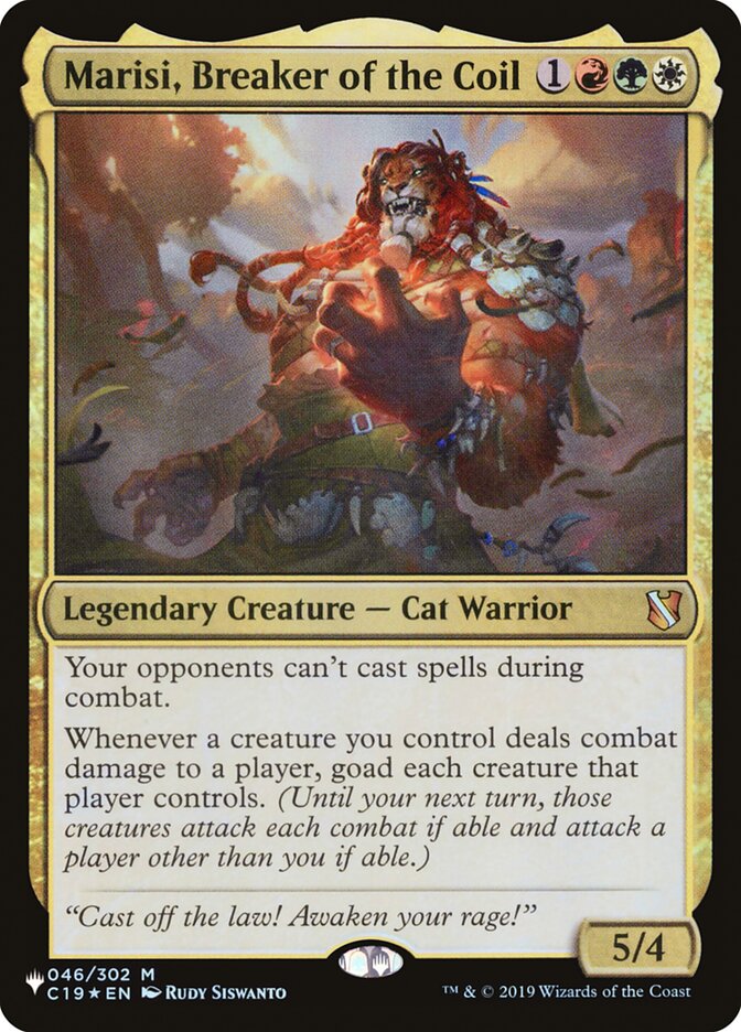 Marisi, Breaker of the Coil - The List (PLST)