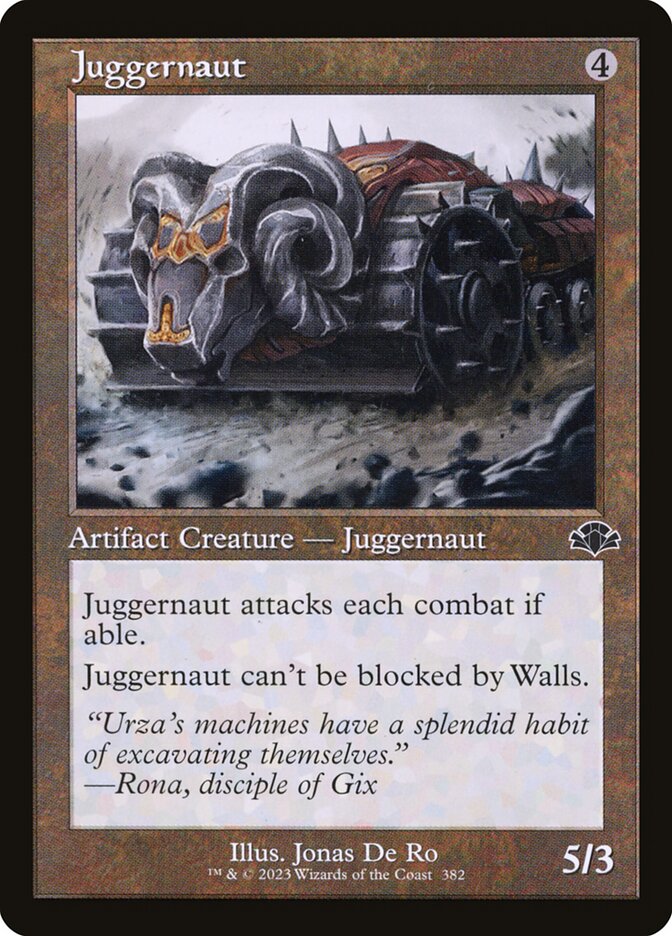 Juggernaut (382) - Dominaria Remastered (DMR)