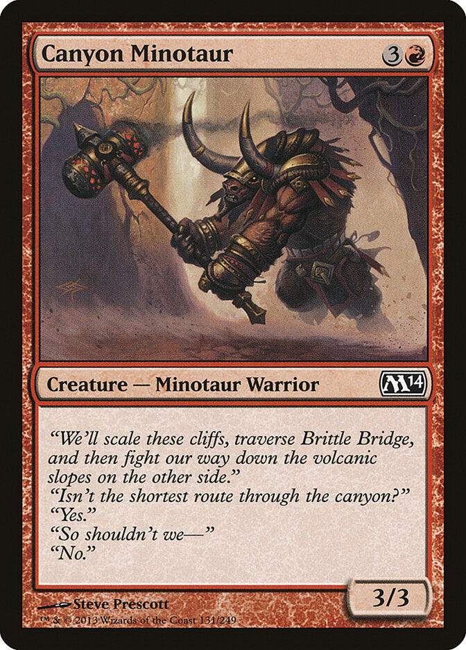 Canyon Minotaur (131) - Magic 2014 (M14)