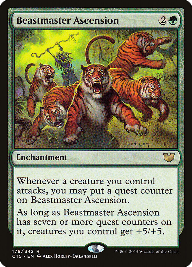 Beastmaster Ascension (176) - Commander 2015 (C15)