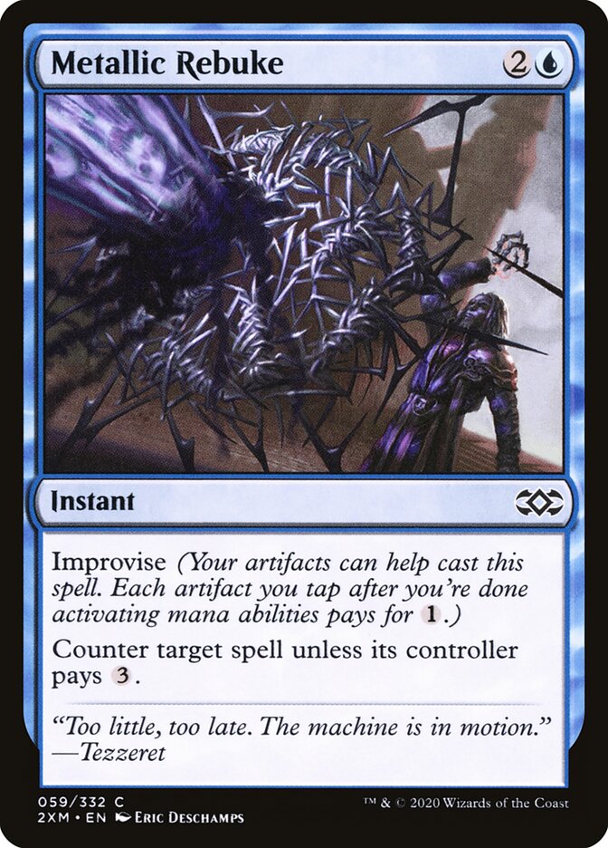 Metallic Rebuke (59) - Double Masters (2XM)