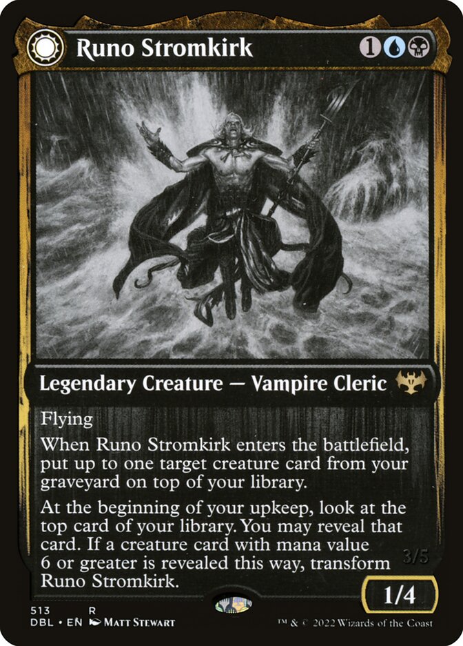 Runo Stromkirk // Krothuss, Lord of the Deep - Innistrad: Double Feature (DBL)