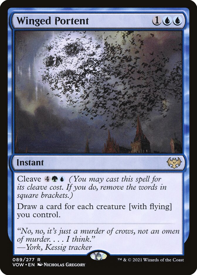 Winged Portent (89) - Innistrad: Crimson Vow (VOW)