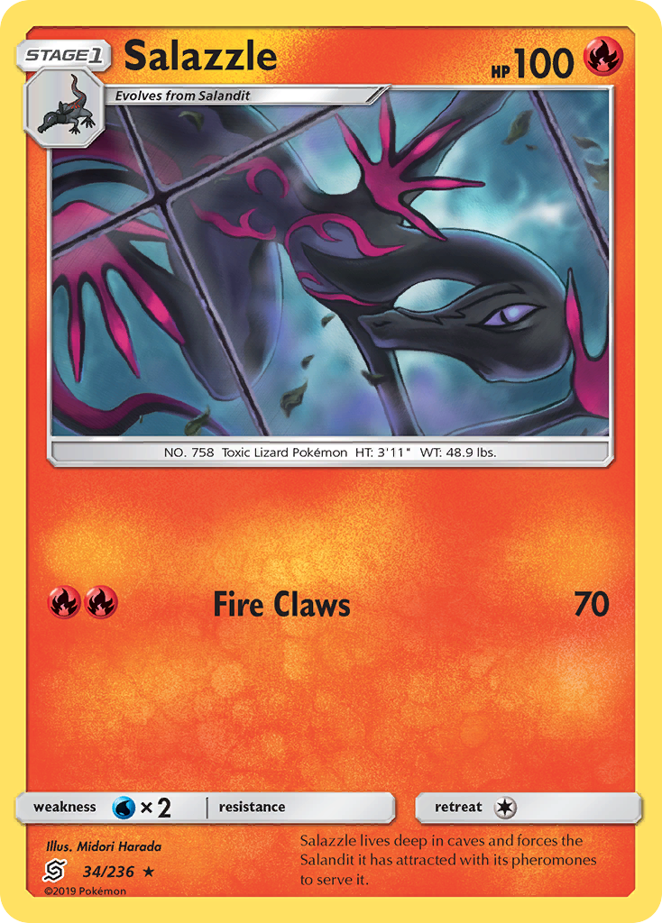 Salazzle (34/236) - Unified Minds (UNM)