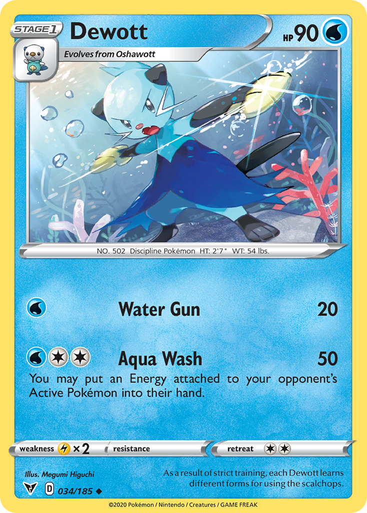 Dewott (34/185) - Vivid Voltage (VIV)