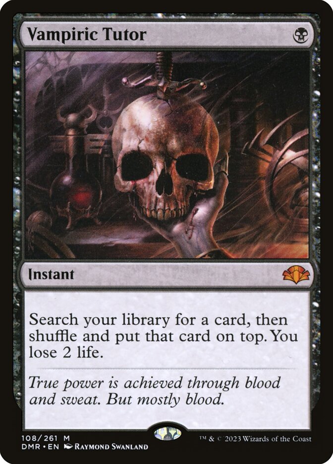 Vampiric Tutor (108) - Dominaria Remastered (DMR)