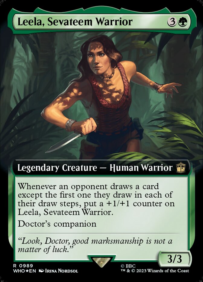 Leela, Sevateem Warrior (989) - Doctor Who (WHO)