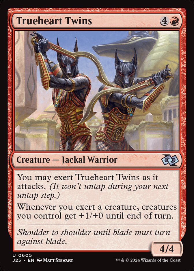 Trueheart Twins (605) - Foundations Jumpstart (J25)