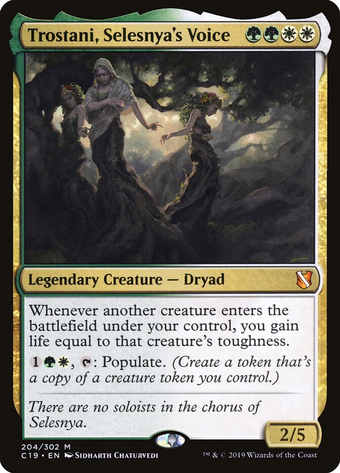 Trostani, Selesnya's Voice (204) - Commander 2019 (C19)