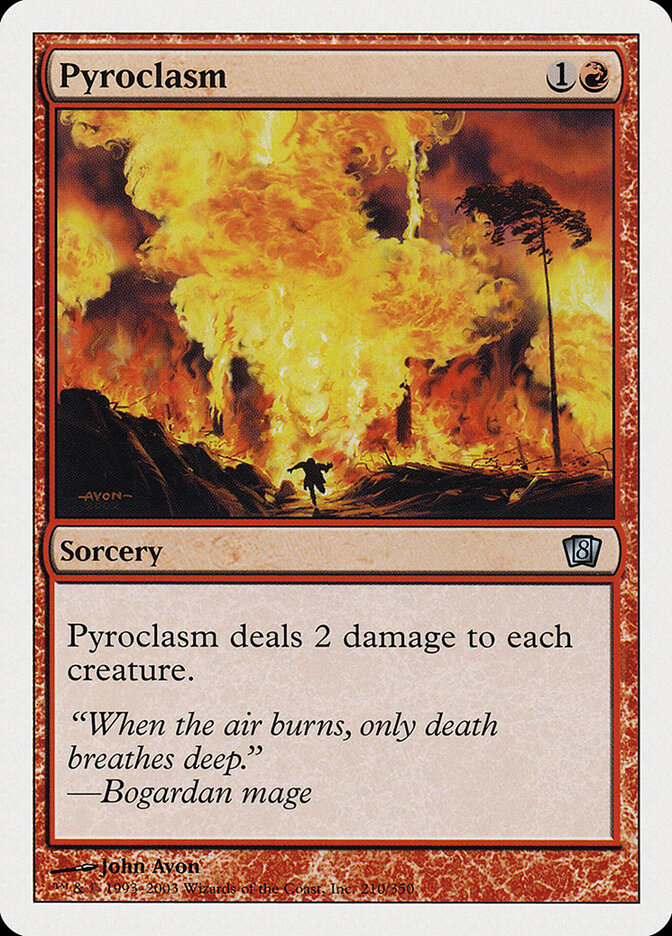 Pyroclasm (210) - Eighth Edition (8ED)