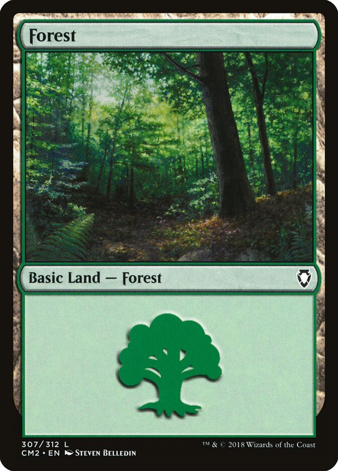 Forest (307) - Commander Anthology Volume II (CM2)